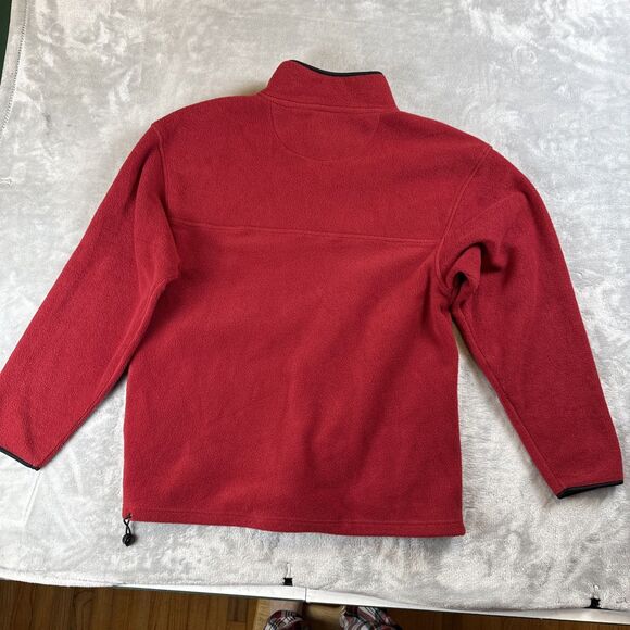 Starter NCAA FSU Seminoles Men’s XL Red Fleece Pullover Mock Neck Sweatshirt - Picture 9 of 9